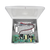 Fuente de alimentación de 11-15 Vcc  @ 5 Amper, con gabinete plástico, voltaje de entrada: 96-264 Vca / Con capacidad de Batería de Respaldo ( 4 SALIDAS )