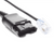 Cable adaptador para diademas modelo HT101, HT201 y HT202 para compatibilidad con teléfonos Grandstream, análogos, digitales, etc.