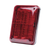 Luz de advertencia Quadraflare LED, Flasher Integrado y Mica de color Rojo