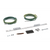 Kit de Puesta a Tierra con dos Jumpers 6 AWG y Barra de Conexiones de 20 Orificios, para Rack de 19in