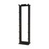 Rack de Dos Postes Estándar de 19", Numerado, Fabricado en Aluminio y 45 Unidades de Rack, Profundidad de 457mm, Color Negro