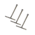 Juego de 3 Anclas con galvanizado por inmersión en caliente. Compatible con SBA60.