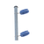 Aislador de color Azul para postes de esquina de alta Resistencia con Anti UV de uso en cercos eléctricos