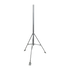 Mástil de 2" x 1.5 metros con Tripie para Instalación en losa. Acero Galvanizado en Caliente.