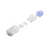 Plug RJ45 Cat6, Para Cable UTP de Calibre 23-24 AWG, Chapado en Oro de 50 micras, Bolsa de 100 piezas
