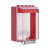 Cubierta Universal Transparente, de Bajo Perfil, con Espaciador y Texto de Incendio en Español