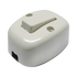 Apagador sencillo visible de baquelita oval 6 Amp  incluye tornillos y bases de instalación.
