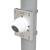 Montaje universal galvanizado para instalación de cámaras en poste 2