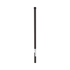 Poste de ESQUINA color Negro para Cerca Electrificada. Tubo Galvanizado cal. 18 de 1" Diam. y 0.8m Alto con Tapón, ideal para 3 aisladores