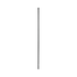Poste de ESQUINA para Cerca Electrificada. Tubo Galva. de 1.5m, cal. 18 de 1" Diam. + Pintura Negra, ideal para 6 Aisladores