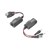 Kit de transceptores activos con alimentación 12V/24VCD/AC, video y audio de un canal TurboHD para aplicaciones de video por UTP cat5e/6 en alta definición. Distancia de hasta 150 m en 4K