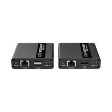 Kit extensor KVM (Teclado, Video, Mouse), punto a punto @ 70 Metros, 1080P @ 60 Hz, HDR, Latencia Cero. CAT6/6A/7