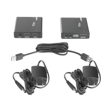 Kit extensor KVM (Teclado, Video, Mouse), punto a punto @ 70 Metros, 1080P @ 60 Hz, HDR, Latencia Cero. CAT6/6A/7