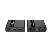 Kit extensor KVM (Teclado, Video, Mouse), punto a punto @ 70 Metros, 1080P @ 60 Hz, HDR, Latencia Cero. CAT6/6A/7
