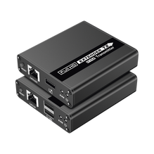 Kit extensor KVM (Teclado, Video, Mouse), punto a punto @ 70 Metros, 1080P @ 60 Hz, HDR, Latencia Cero. CAT6/6A/7