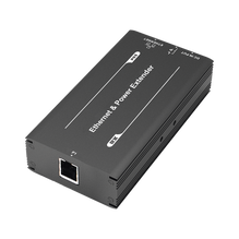 (POE 600 METROS) Transmisor Extensor PoE, de 1 puerto, para transmisión de video y alimentación, para cámaras y domos IP; hasta 600 metros