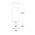 Antena Sectorial de 120º, (5.1 - 5.8 GHz), Ganancia (15 dBi), Incluye montaje para torre o mástil.