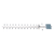 Antena Yagi de 1710-2170 MHz, 15 dBi de Ganancia con conector N hembra.