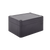 Gabinete Plástico Negro para Exterior (IP65) de 100 x 68 x 50 mm Cierre por Tornillos.