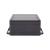 Gabinete Plástico Negro para Exterior (IP65) de 120 x 120 x 60 mm Cierre por Tornillos.