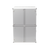 Gabinete Plástico para Exterior (IP65) de 560 X 380 x 265 mm Cierre por broche.