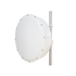 Antena direccional de alta resistencia, Ganancia 30 dBi, (4.9 -6.5 GHz), Plato hondo para mayor inmunidad al ruido, Conectores N-Hembra, Montaje y radomo incluido