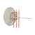 Antena altamente direccional, Ganancia de 36 dBi, Amplio rango frecuencia (4.9 - 6.5 GHz), Conectores N-Hembra, incluye montaje para torre y montaje estabilizador para fuertes vientos.