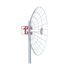 Antena direccional de alta resistencia la viento, Ganancia de 30 dBi,  frecuencia (4.9 - 6.5 GHz), Conectores N-hembra, Polarización doble, incluye montaje para torre o mástil
