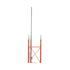 Antena omnidireccional de 2.4 GHz, Ganancia 12 dBi, dimensiones 3.8 x 1.5 cm , conector N-Hembra, con montaje incluido