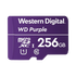 Memoria microSD de 256 GB PURPLE, Especializada Para Videovigilancia, 3 VECES MAYOR DURACIÓN QUE UNA CONVENCIONAL