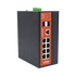 Switch Industrial administrable con 2 puertos PoE bt y 6 puertos Gigabit Ethernet con PoE 802.3af/at y 24V Pasivo + 2 SFP Gigabit, 240 W