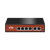 Switch PoE (802.3af/at/bt) no administrable de largo alcance, hasta 250m, 4 x 10/100Mbps (PoE) + 2 x 100/1000Mbps Uplink, 65 W
