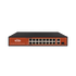 Switch PoE (802.3af/at/bt) no administrable de largo alcance, hasta 250m, 16 x 10/100Mbps (PoE) + 2 x 100/1000Mbps + 1 x SFP, 200 W