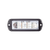 Luz Auxiliar Ultra Brillante X13 de 4 LEDs, color Ámbar, con mica transparente.