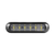 Luz Auxiliar Ultra Brillante IP67 de 6 LEDs, Color Ambar, con mica transparente y bisel negro